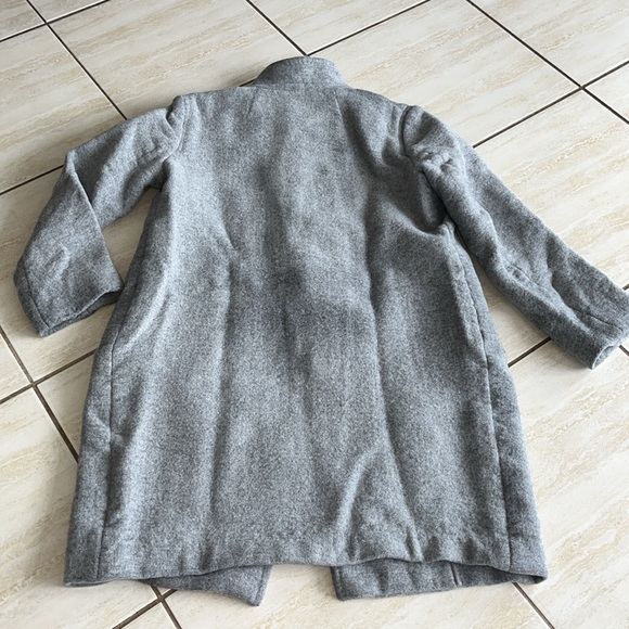 Babaton Stedman Grey Wool Coat XXS - Picture 9 of 12